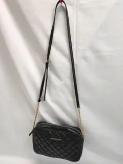 MICHAEL KORS ショルダーバック ブラック ゴールド マイケル・コース