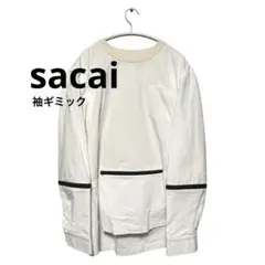 sacai シャツ ブルゾン 長袖 半袖 切替ギミック 20AWのサムネイル