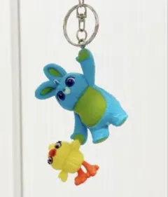最終価格 即発送 新品ダッキー＆バニートイストーリー4キーホルダー