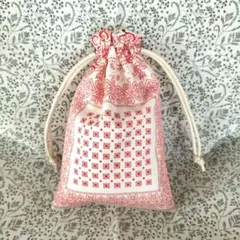 ⑪ きんちゃく袋　ハンドメイド