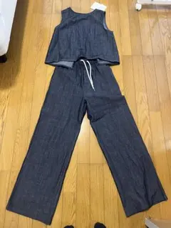 Doula Doula デニムセットアップ ノースリーブ