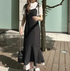 apres jour レイヤードリボンキャミワンピース ZOZOTOWN限定