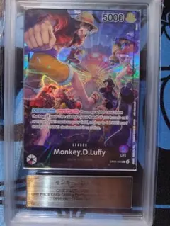 マガジンルフィPSA10 PSA10鑑定済】モンキー・D・ルフィ【プロモ】《紫》英語版 PSA