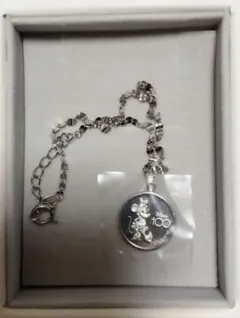 レ*ク様 ほぼ新品（未使用）／定価１０万／限定品／純プラチナミッキー&ミニー ブ