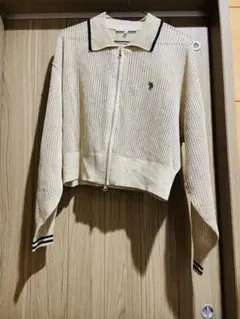 CPCM襟付きメッシュカーディガンU.S. POLO ASSN.のサムネイル