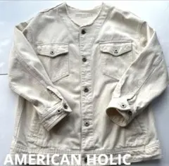 AMERICAN HOLIC アイボリー デニムジャケット
