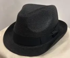 URBAN RESEARCH 黒 中折れハット 55cm