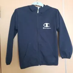 champion/ジップ/パーカー/ブラック/140