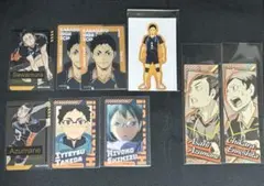 ハイキュー!! 烏野 カード ステッカー セット