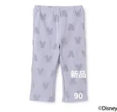 プティマイン 新品 Disney ジャガードレギパン 90cm ミッキー