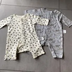 ベビー服　カバーオール　60 綿100％