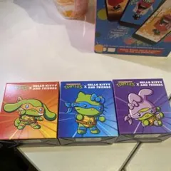 TMNT x Hello Kitty 3個セット
