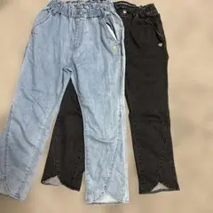 デニムパンツ 130cm 2色セット après les cours