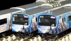 グリーンマックス201系 大阪環状線　ハリーポッターラッピング車 ゆめ咲線のサムネイル