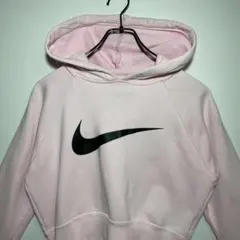 NIKE　ナイキ　スウェットパーカー　サイズM　ショート丈　Y2K　希少　古着