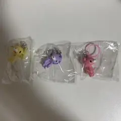 いたずらぐまのグルーミー マスコットチャーム 3個セット