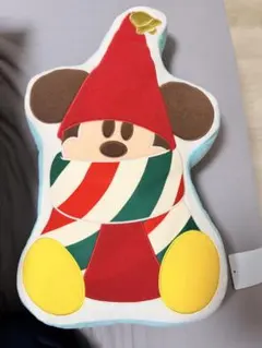 ミッキーマウス クッション Disney Festive Winter