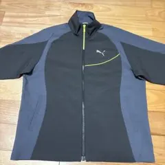 PUMA キッズ ジャージ ジャケット ブラック