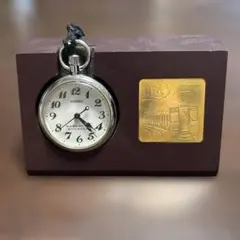 希少品〗 「阪急電鉄株式会社 創立百周年記念」時計と飾り台 - メルカリ