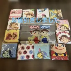 レア品　不二家 ペコちゃんのプチタオル 全12種類