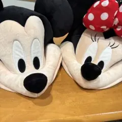 【美品】ディズニー　ミッキー　ミニー　ファンキャップ　セット