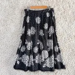 《美品★》HIROKO BIS ヒロコビス　花柄レーススカート　ヒロココシノのサムネイル