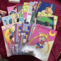 美少女戦士セーラームーン (旧)ジャンボカードダス　おまとめ19点セット