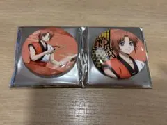 銀魂 神楽 まねきねこ 缶バッジ ポストカード 和楽器 - メルカリ