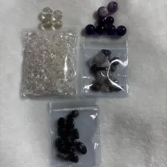 アメジスト　水晶　細石　セット　アメシスト　黒水晶　令和　天然石　クォーツ　浄化