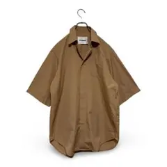 イタリア製　JILSANDER オーバーサイズ　比翼デザイン　半袖　シャツ　Mのサムネイル