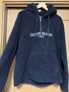 GUESS ブラック パーカー XL