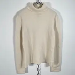 LANDS'END Cashmere カシミヤ100% タートルネックセーターのサムネイル