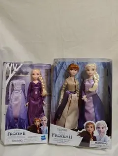 ディズニーストア限定 アナ&エルサ ドールセット