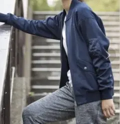 アディダス adidas 長袖ジャージジャケット Mサイズネイビー