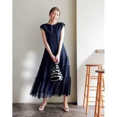 シークレットトロフィーSTORY❤️2WAYチュールワンピース新品19,800円☆