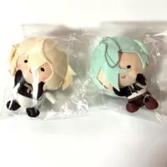 新品未開封】んまほっぺ 刀剣乱舞 髭切 膝丸 ぬいぐるみ 2種セット 
