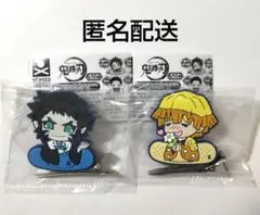 鬼滅の刃 ばんちょうこう ヘアクリップ 壱 獪岳 我妻善逸 セット