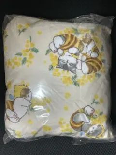 モフサンド mofusand ミモザ あったか収納ポケット付3wayブランケット