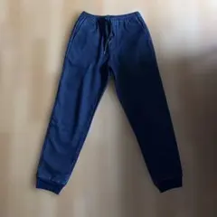 GU ネイビー ジョガーパンツ