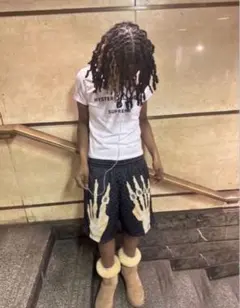 skeleton half pants swag archive vlone - メルカリ