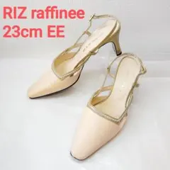 美品/日本製 Riz raffinee ビジューサンダル パンプス 23cmのサムネイル