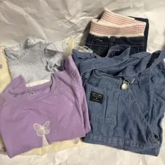 女の子向け ワンピース、ズボンセット