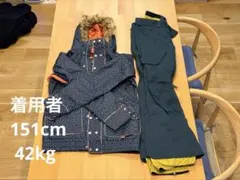 BURTON スノーボードウェア上下セットレディースSサイズ