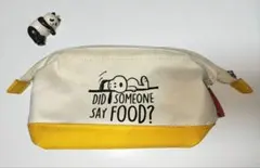 ☆即ご購入OK☆ SNOOPY スヌーピー イラスト付きキャンバスポーチ