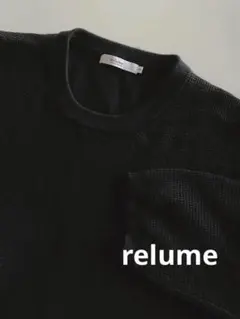 relumeジャーナルスタンダード　ニット　Mサイズ　ブラック　ウール混