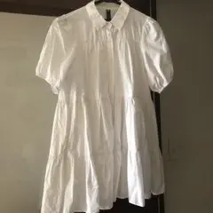 ZARA ティアードミニワンピース