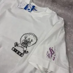 90s 第1空挺団 パラシュート キャラクター 日本製 アシックス製Tシャツのサムネイル