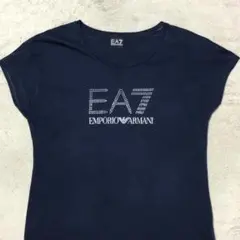 エンポリオアルマーニ EA7 y2k 平成ギャル男 Tシャツ スタッズロゴ L
