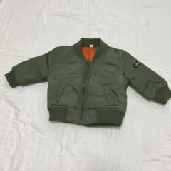 オリーブグリーン ジャケット ベビー アウター カーキ サイズ80