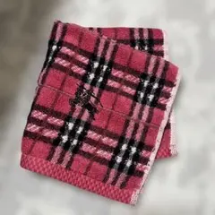 バーバリー　チェック柄　タオルハンカチ